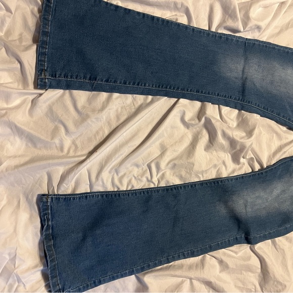 EUC Denim jeans (no brand name). Size Large. - Picture 2 of 14